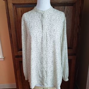 NWT Isaac Mizrahi button up blouse